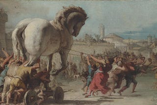 Beware of Greeks bearing gifts.