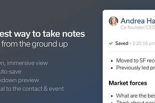 A new, immersive note-taking experience in Conduit