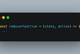 An example of a reducer function