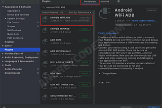 How to connect an Android device to Android Studio with WiFi