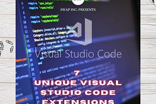 7 Unique Visual Studio Code Extensions