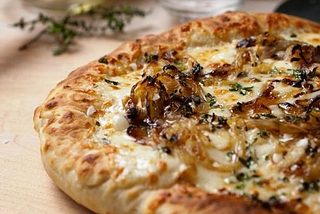 Truffle & Caramelized Onion Pizza