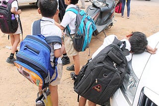 How VMJ school in Madurai is helping their students drastically reduce Heavy load of School Bag