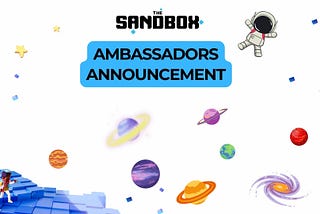 The Sandbox Announces New Ambassador