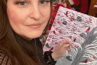 How I Create Art: A Day in My Studio