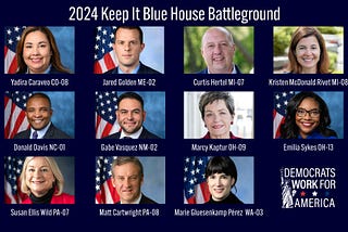 House Battleground Races — Keep It Blue Edition