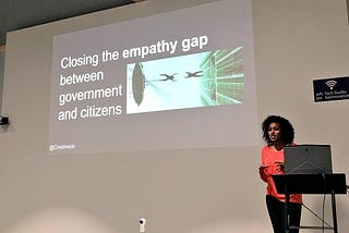Closing the Empathy Gap between Government and Citizens with VR