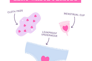 Sustainable menstrual hygiene