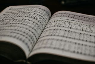 Choral score — sheet music