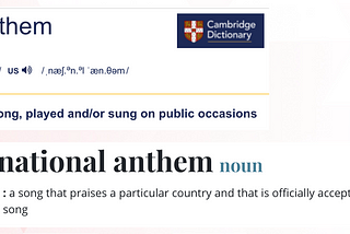 National Anthems and changes in the Anthem(s) with the demise of Queen Elizabeth II