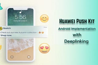 Android Huawei push notification with deep linking