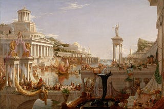 The Consummation of Empire by Thomas Cole, 1836