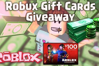 Free Robux Gift Cards