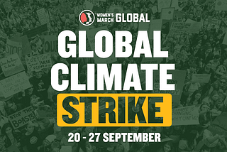 The Global Strike for Climate Justice