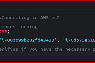 Utilizing Python Boto3 library and other AWS Services to stop ec2 instances