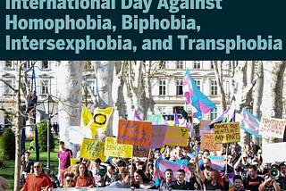 On IDAHOBIT, a reminder to double-down in our support for LGBTQI communities globally