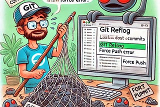 Losing your commits is scary but never fear refLog is here.