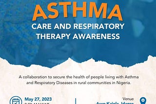 Moving the Needle to Raise Asthma Awareness: PMI joins force with HealthPort Africa