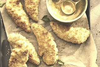 Crumbed Chicken Tenderloins (Air Fried)