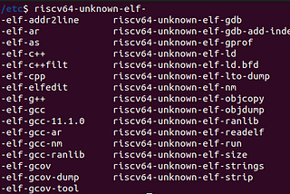 RISC-V LLVM setup in Ubuntu