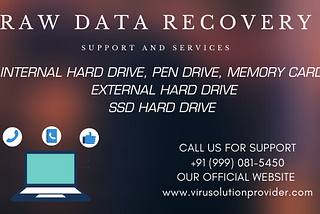 raw data recovery, data recovery