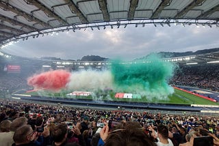 Friends, Romans, Countrymen: Watching England Play in the Eternal City