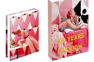 100 Years of Fashion Decorative Book Box