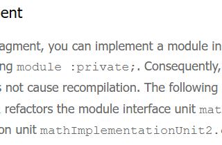 Are C++ modules there yet?