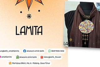 LAMITA Kalung Etnik Wanita Di Shopee Kota Bogor