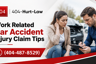 Work-Related Car Accident Injury Claim Tips