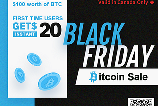 Black Friday and Cyber Monday Bitcoin Deals in Canada