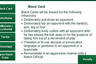 The Black Card — Some Additions