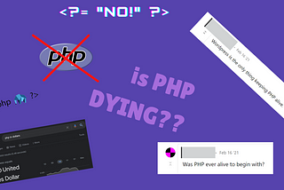 Is php DYING?