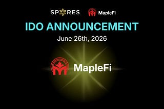 Unlock On-Chain Intelligence: MapleFi AIONEX IDO on Spores Launchpad!
