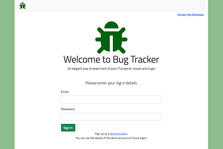 Bug Tracker: My Ruby on Rails application project