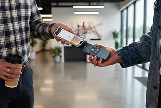 Friends paying each other via Apple Pay.