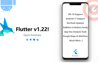 Flutter v 1.22 — Quick Summary