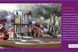 Utilize the Outdoor Playground and Indoor Playgrounds for Sale