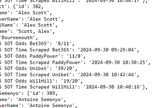 Create Your Own Positive Expected Value Odds Scraper using Python — Part 11 — Scraping Data and…