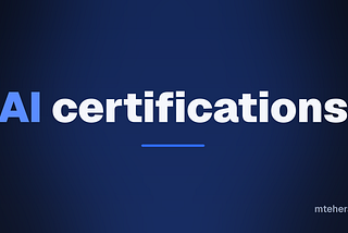 Anthropic, Microsoft, AWS, and Google now have AI certifications. Here’s the complete guide
