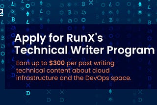 Announcing RunX's Technical Writer Program.