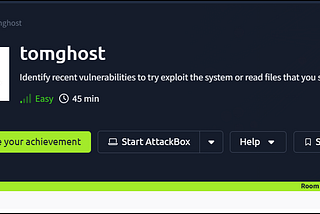 TryHackMe — Tomghost Exploitation