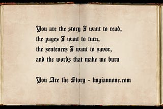 You Are the Story