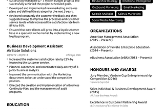 How to improve your résumé 101