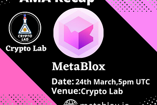 Crypto Lab X MetaBlox