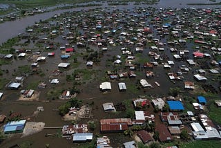 Identifying settlements of high risk of floods in Greater Monrovia, Liberia.