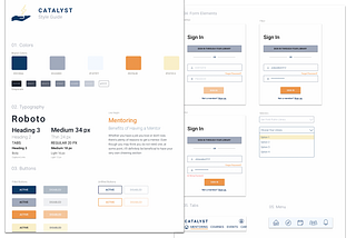 Design Challenge: A Quick UI Style Guide For a Library App