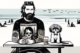 Art With DALL-E: Dogs, Guns, & Tattoos