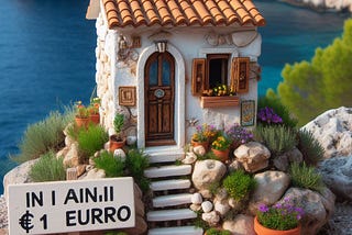 House for 1 euro in Italy Near the Sea