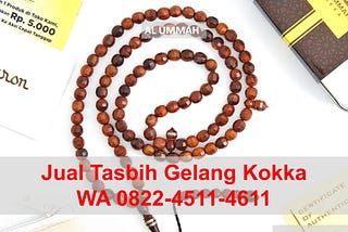 WA 0822–4511–4611, Tasbih Kaukah Manfaatnya